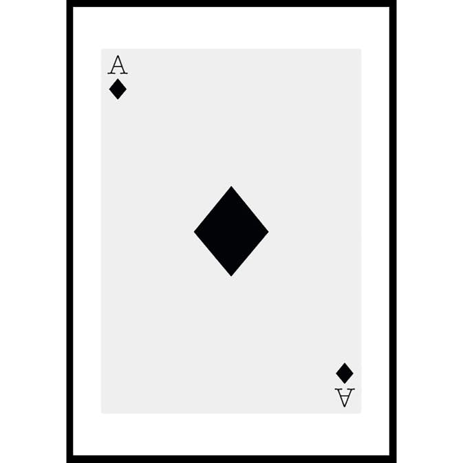 Poster Gallerix Ace Of Diamonds