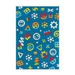 Barnmatta D-sign Port Potnon Ham Blå Icons