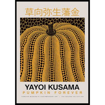 Poster Gallerix Pumpkin Forever Yayoi Kusama