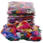 Dun Creativ Company Mixade Färger Stl 7-8 cm 500 g/1 Förp