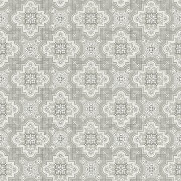 Tapet Duro Gammalsvenska Klassiker 1850-1950 Alnön Ljusgrå 517-01