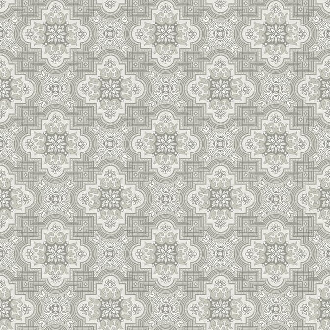 Tapet Duro Gammalsvenska Klassiker 1850-1950 Alnön Ljusgrå 517-01