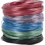Aluminiumtråd Creativ Company Mixade Färger Tjocklek 15 mm 5st 20 m/1 Förp