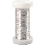 Metalltråd Creativ Company Försilvrad Tjocklek 0,3 mm 100 m/1 Rl
