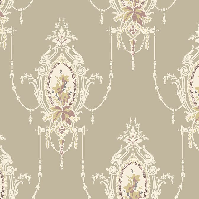 Tapet Duro Gammalsvenska Klassiker 1850-1950 Edsbyn Beige 518-02