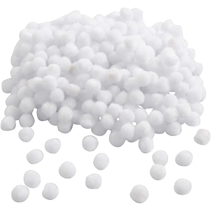 Pompomer Creativ Company 10 mm 450 St/1 Förp