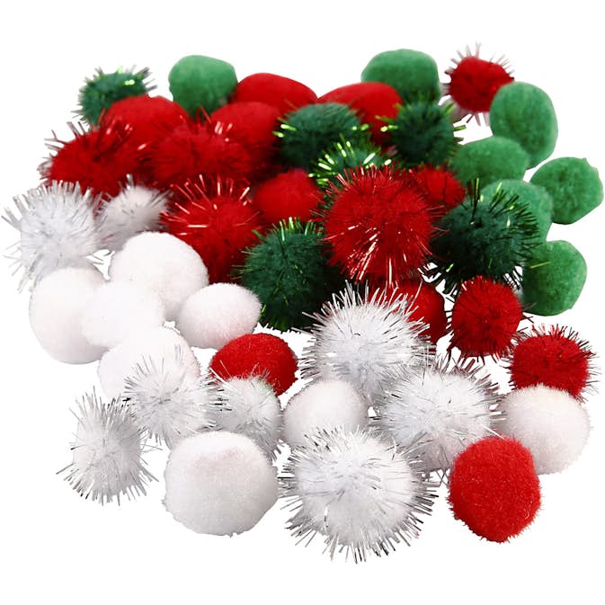 Pompomer Creativ Company 48 Mix/1 Förp