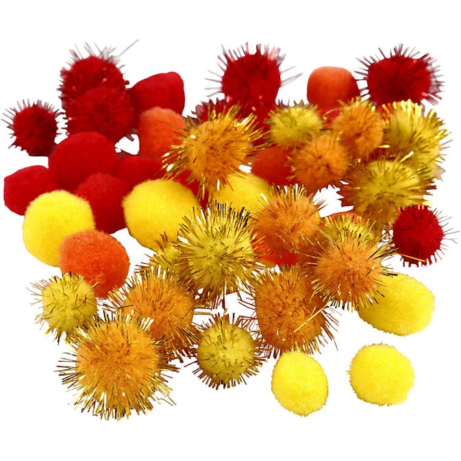 Pompomer Creativ Company 48 Mix/1 Förp