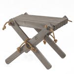 Fotpall EcoFurn Lilli Utomhus