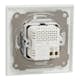 USB-Uttag Elko One Typ A+C 21W Infälld Laddstation Skruvanslutning