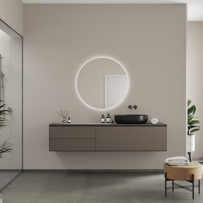 Våtrumsskiva Fibo 5200-L00 EM Warm Grey 10x620x3020 mm