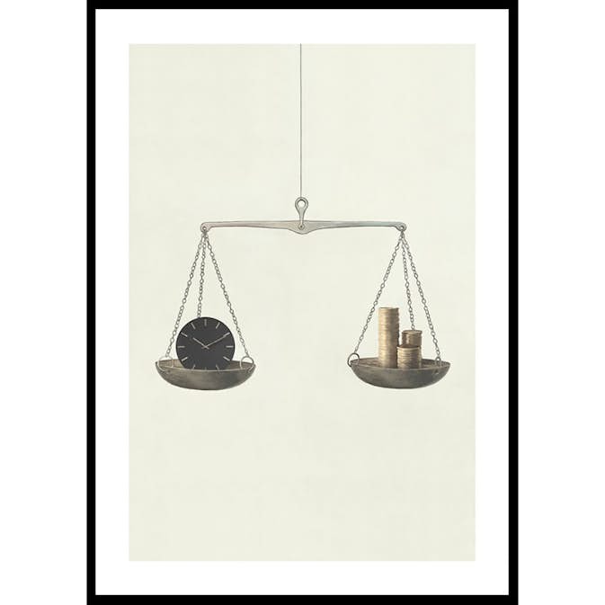 Poster Gallerix Time Or Money