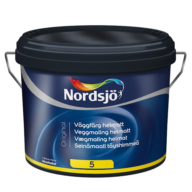 Väggfärg Nordsjö Original Helmatt Glans 5 2,5 L