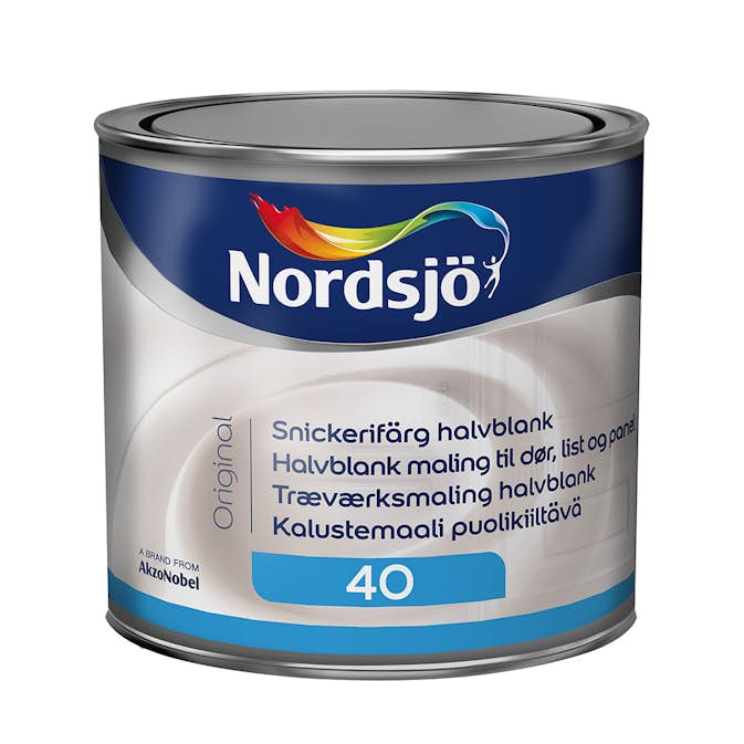 Snickerifärg Nordsjö Original Halvblank Glans 40 1 L