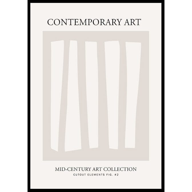 Poster Gallerix Contemporary Art No2