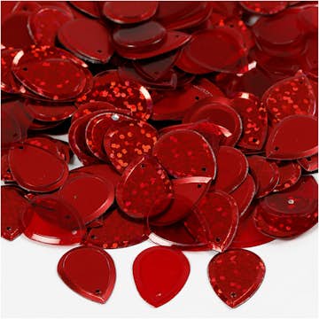 Paljetter Creativ Company Droppe Stl 14x19 mm 50 g/1 Förp