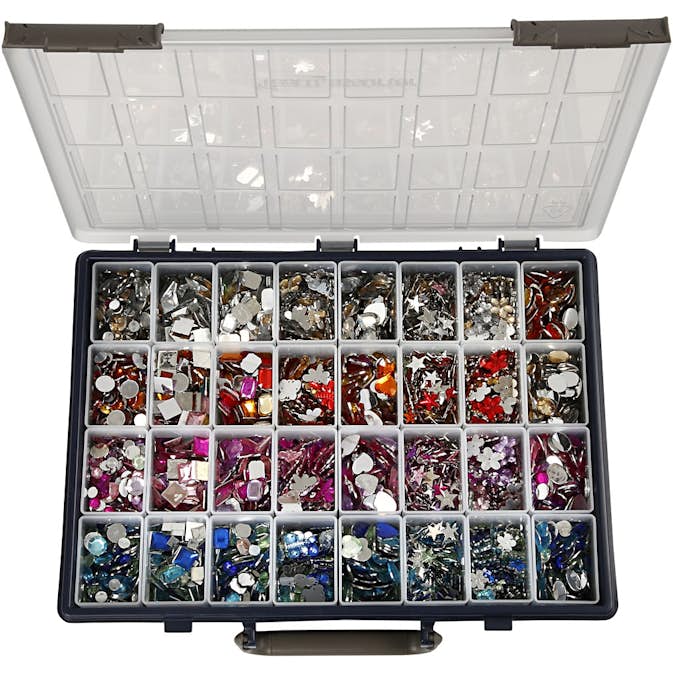 Rhinestones Creativ Company 6-16 mm Mixade Färger 32x360 St/1 Förp