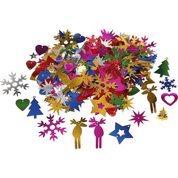 Paljetter Creativ Company Starka Färger Stl 8-50 mm 1 Förp