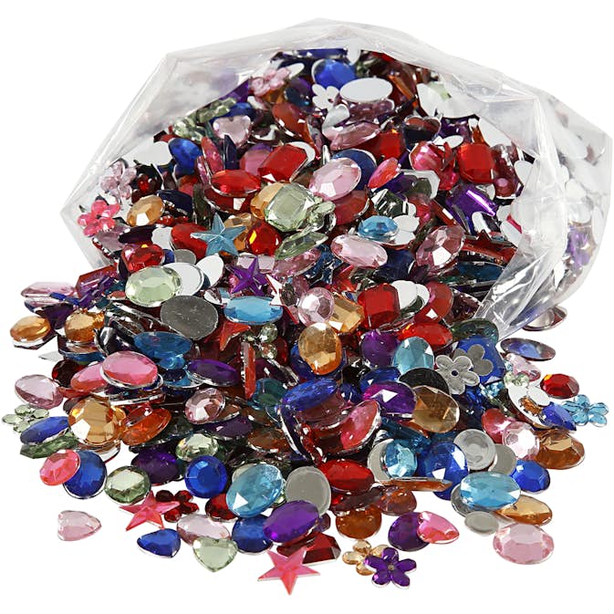 Rhinestones Creativ Company Stl 10-15 mm 1600 St/1 Förp
