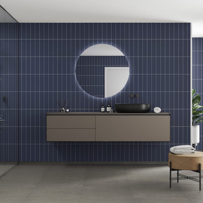 Våtrumsskiva Fibo 5230-M0830 EM Smokey Blue 10x620x2400 mm