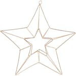 Metallornament Creativ Company Mässing Stjärna Stl 34x30 cm 1 St
