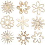 Trädekorationer Creativ Company Blommor Stl 28 mm 45 St/1 Förp