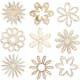Trädekorationer Creativ Company Blommor Stl 28 mm 45 St/1 Förp