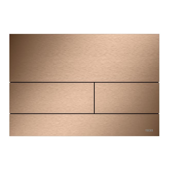 Spolknapp TECE Square PVD-Belagd Extra Platt Design