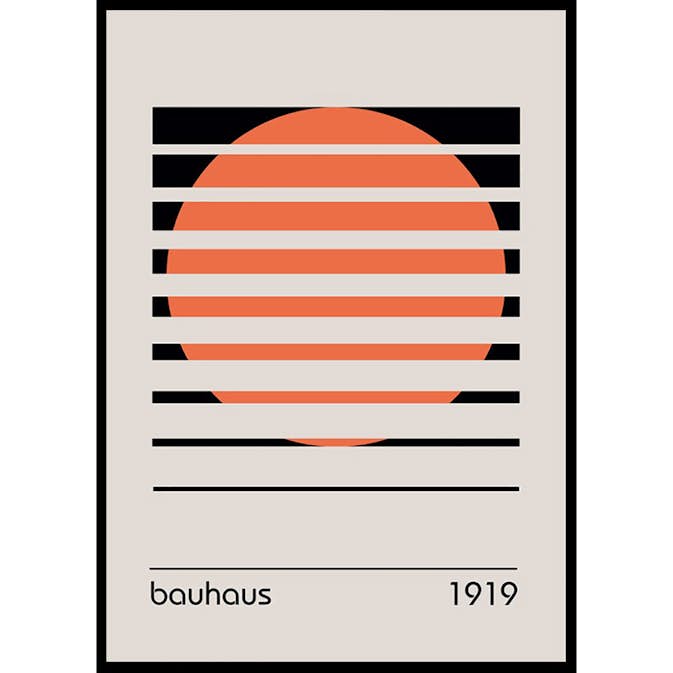 Poster Gallerix Bauhaus Art No19