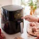 Airfryer Philips HD9252/70 Svart 4,1L med Rapid Air-teknik & Pekskärm