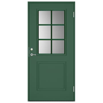 Ytterdörr Swedoor Clever-Line+ C8011 Klarglas