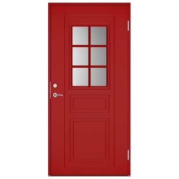 Ytterdörr Swedoor Clever-Line+ C8012 Klarglas