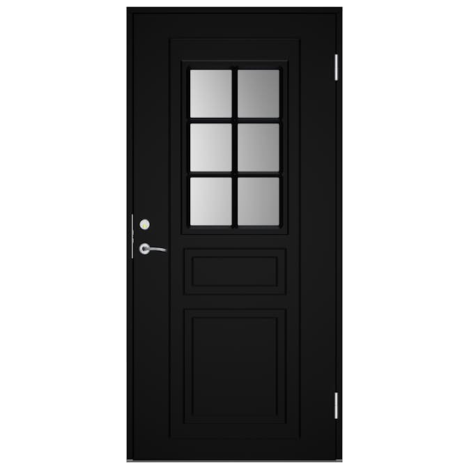 Ytterdörr Swedoor Clever-Line+ C8012 Klarglas