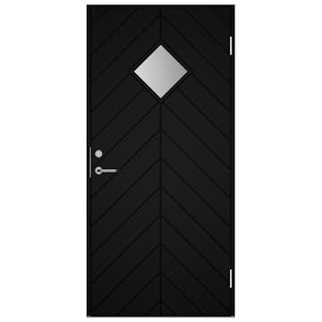 Ytterdörr Swedoor Clever-Line+ C5010 Klarglas