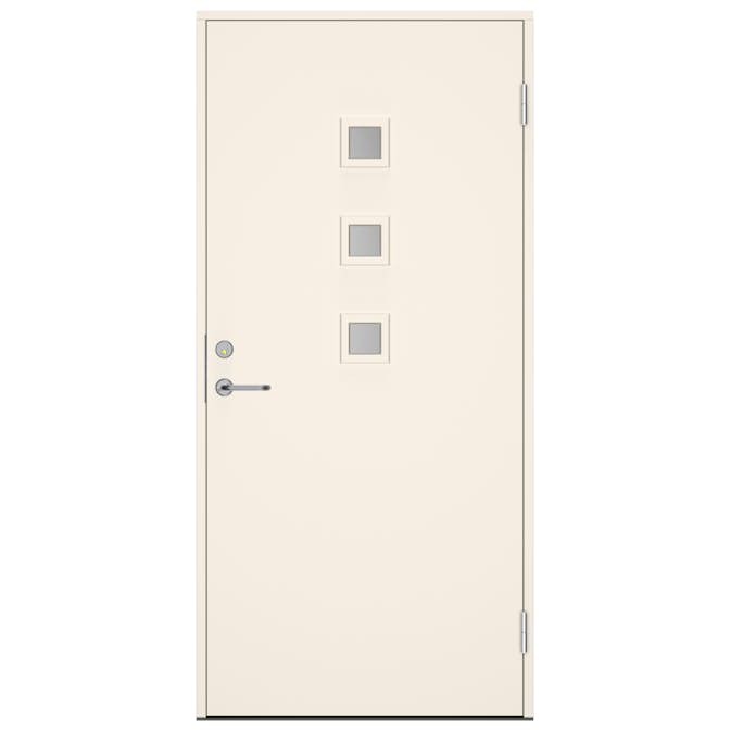 Ytterdörr Swedoor Clever-Line+ C7031 Klarglas