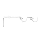 Gardinstångshållare Kirsch Dubbel & Reglerbar för Gardinstänger