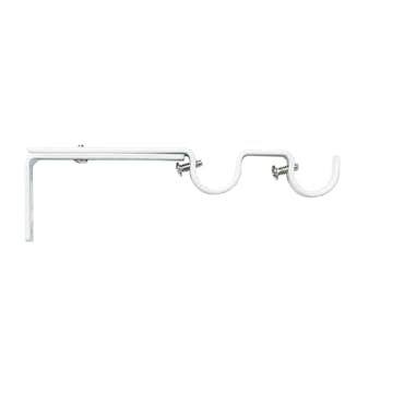 Gardinstångshållare Kirsch Dubbel & Reglerbar för Gardinstänger