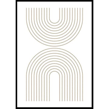 Poster Gallerix Art Lines No2