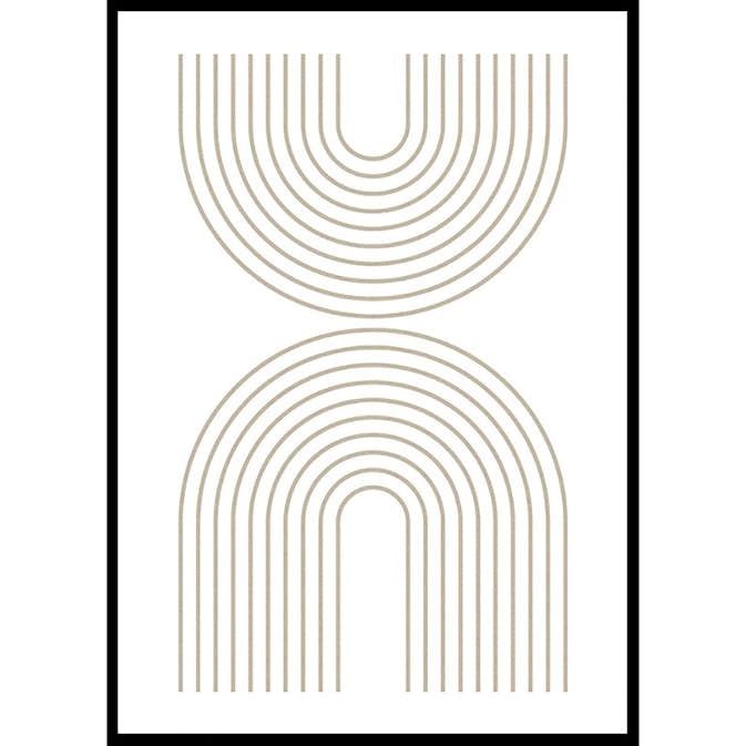 Poster Gallerix Art Lines No2