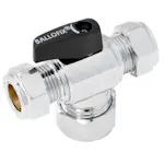 Kulventil Broen Ballofix 530 T-Ventil med Vred