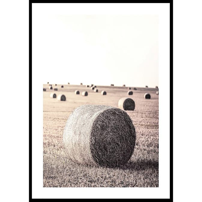 Poster Gallerix Hay Bale