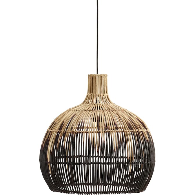 Taklampa PR Home Martha Natur/Svart 38,5 cm