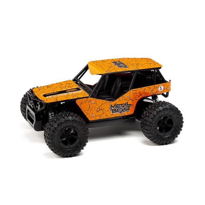 Radiostyrd Bil Techtoys Metal Beast Earthquake 1:16 6v 500 mA Orange 25 Km/tim