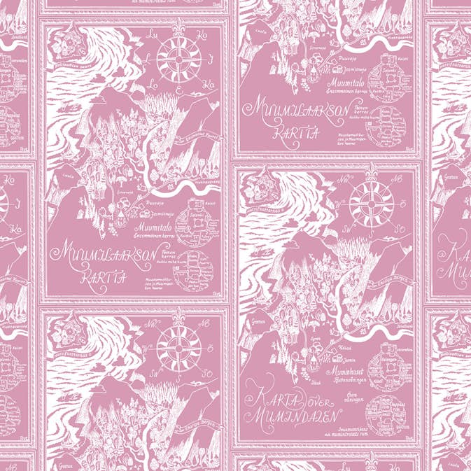 Tapet Paintpart Mumin 3 5348-3