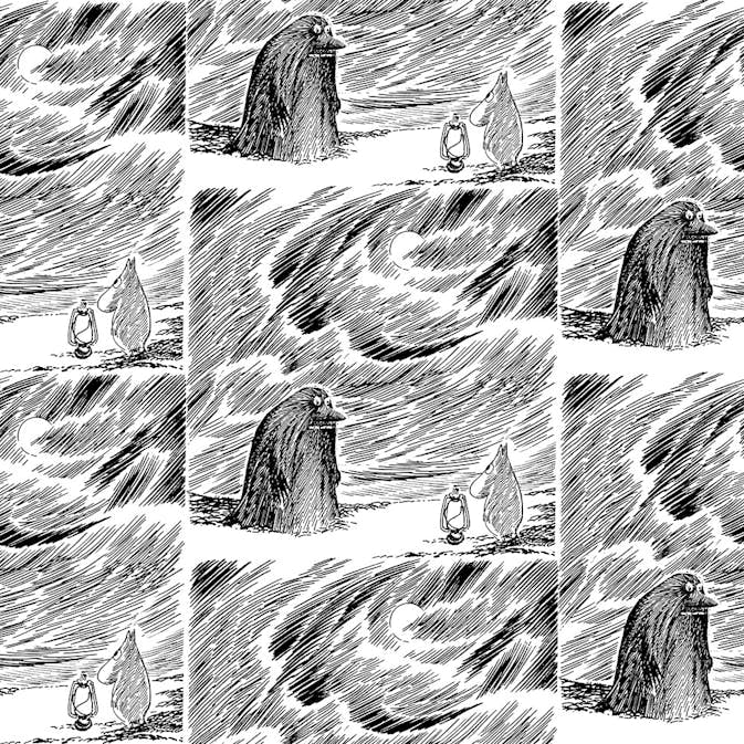 Tapet Paintpart Mumin 3 5356-1