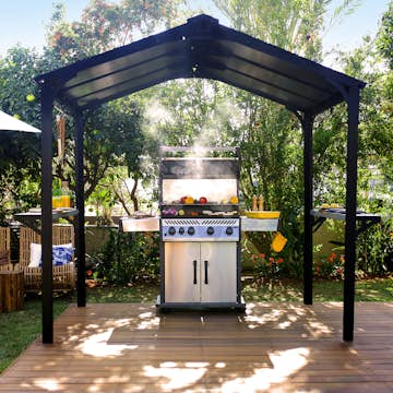 Paviljong Canopia By Palram Austin 2400 Svart