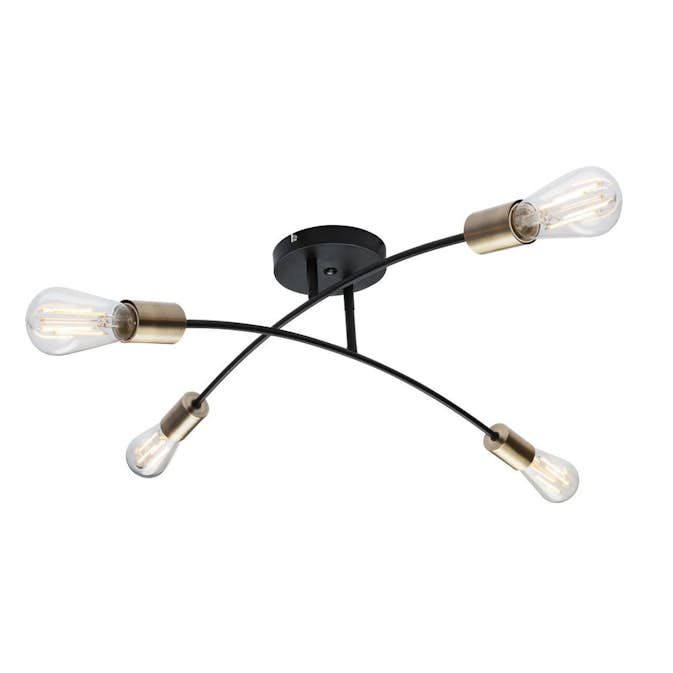 Taklampa Globo Lighting Sarini 4L