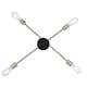 Taklampa Globo Lighting Sarini 4L