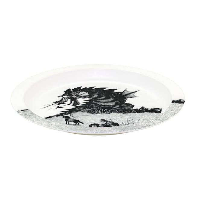 Barntallrik Rätt Start Bröderna Lejonhjärta Flat Med Kant