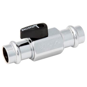 Kulventil Broen Ballofix 541 Rak Ventil med Vred